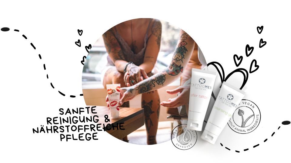 Pflege nach dem Stechen