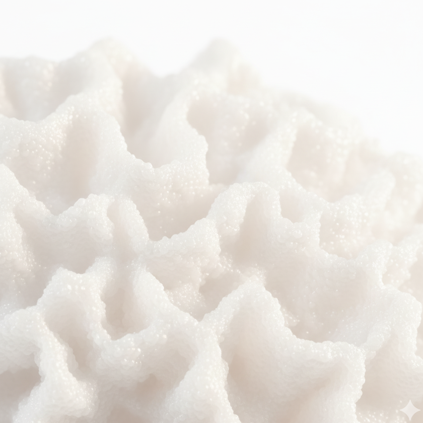 Mikrosop-Aufnahme von Mineralien