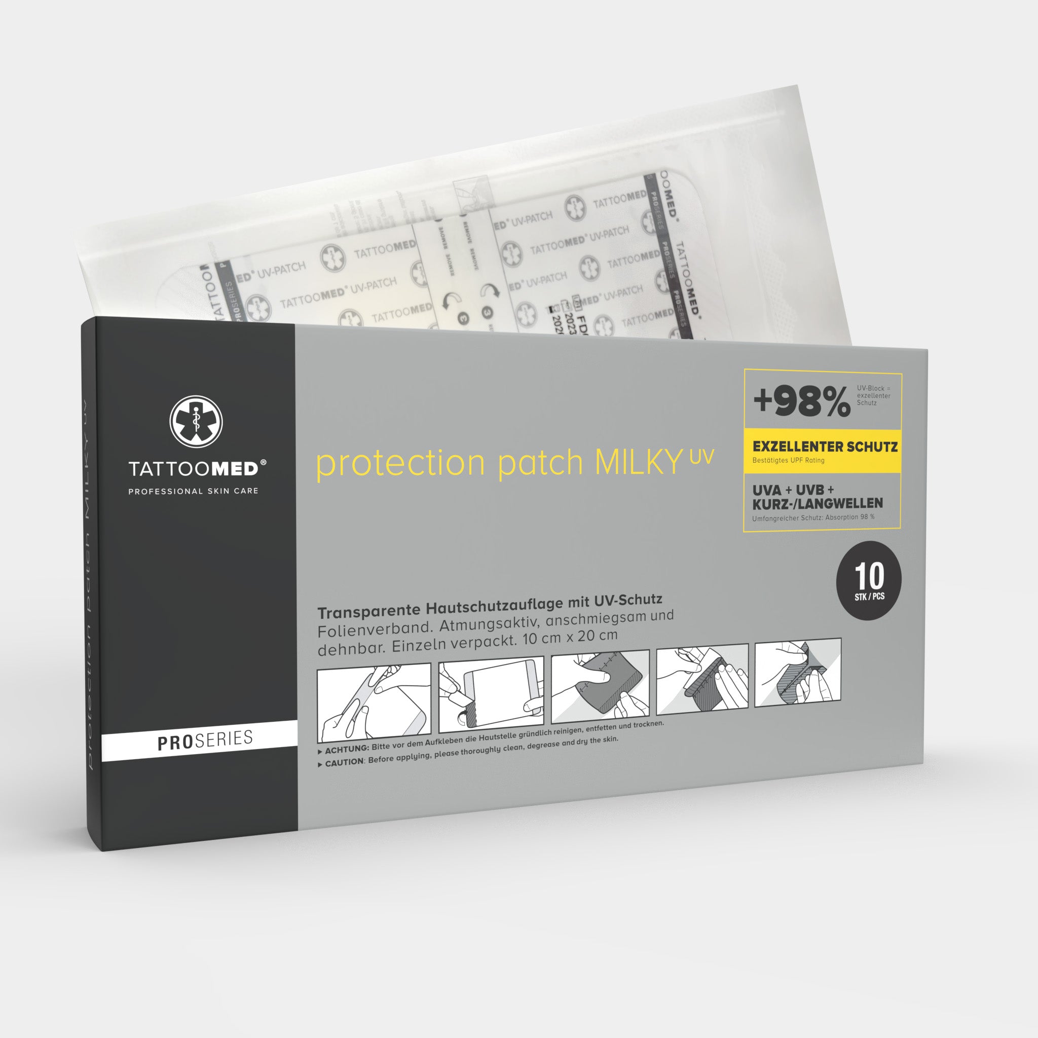 TattooMed Protection Patch UV Produktbild