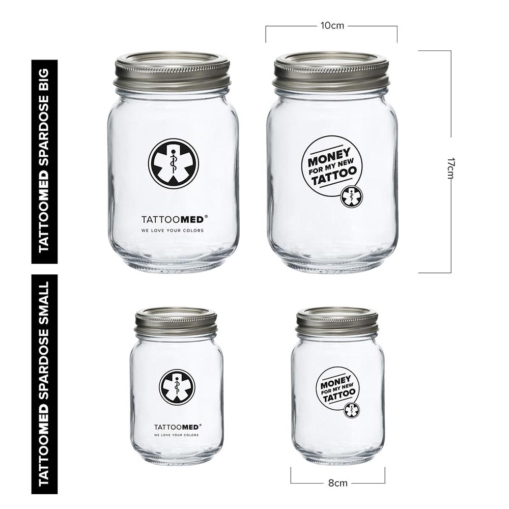 TattooMed® Tattoo Spardose Small + Gutschein + After Tattoo 25ml