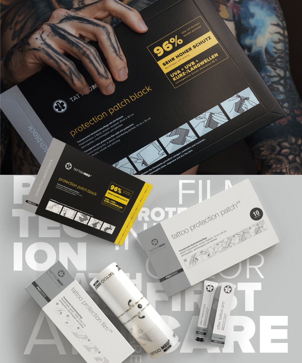 Tattoo Pflege danach: PRO SERIES*