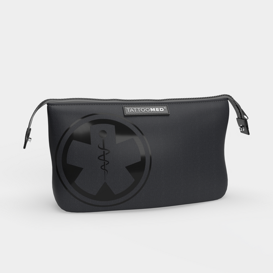 TattooMed Care Bag. Unisex Kosmetiktasche zum Reisen, für Badezimmer und unterwegs