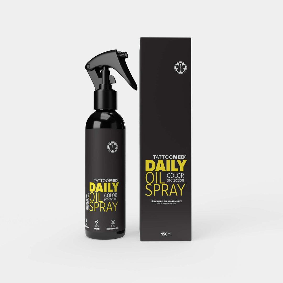 TattooMed Daily Oil Spray mit Karton