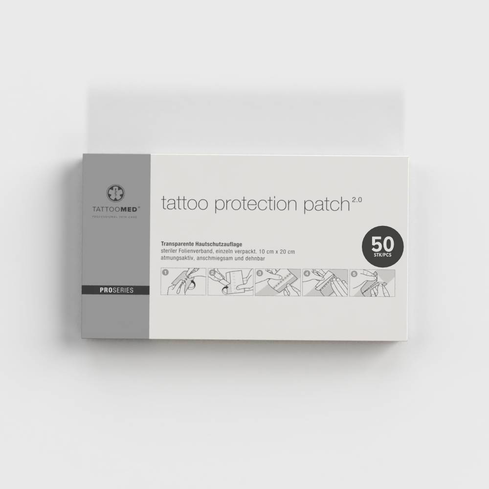TattooMed® Tattoo Protection Patch 2.0 / 50 Stk. (20 x 10 cm)-B2C - Pro Series-TattooMed