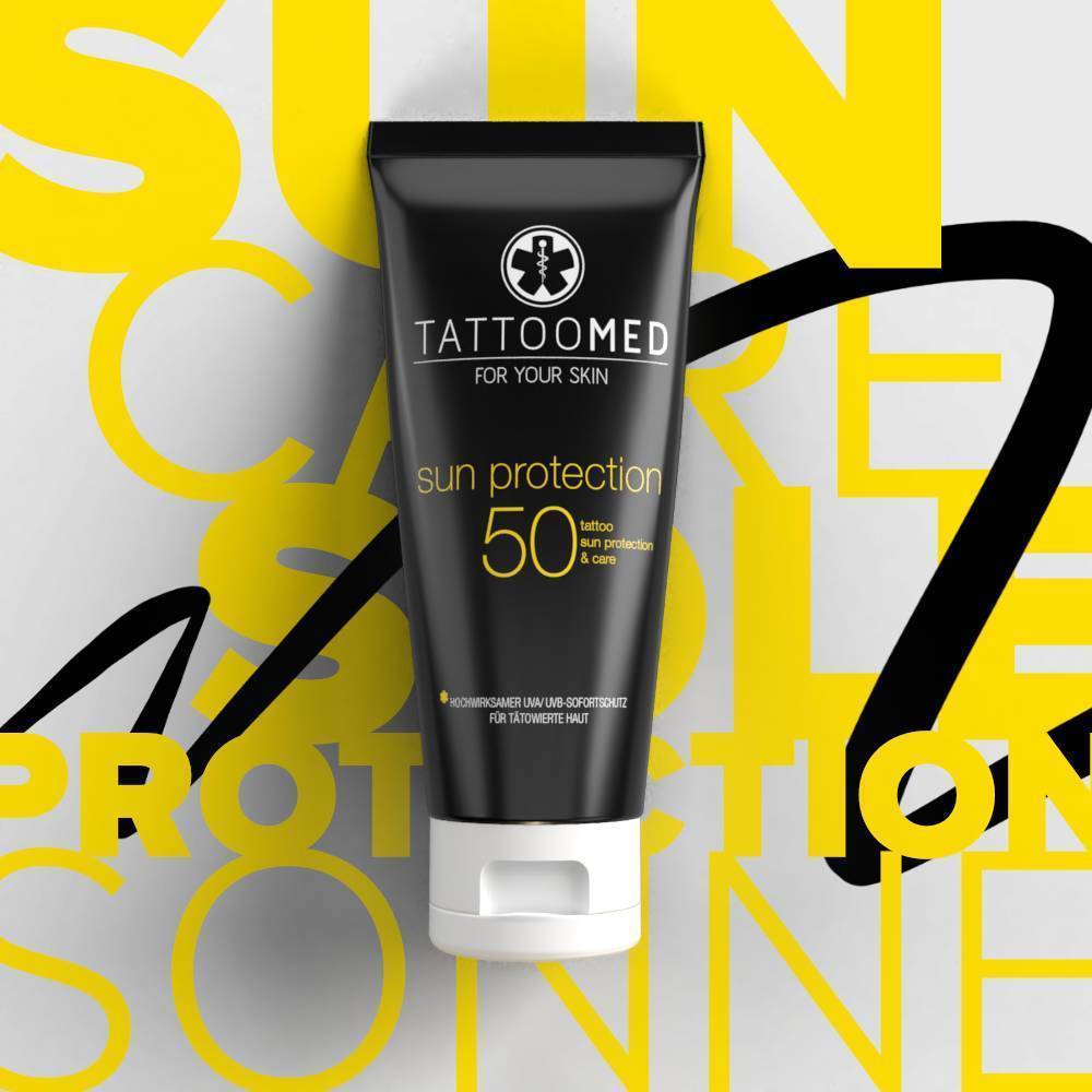 TattooMed® Sun Protection LSF50 100ml-B2C - Sun Series-TattooMed