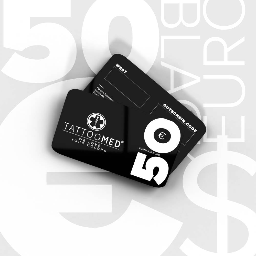 TattooMed® Online Gutschein EUR 50